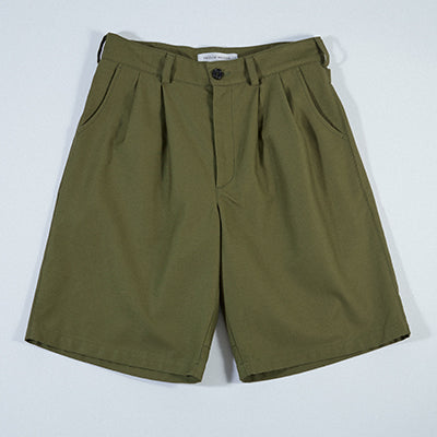Round Pleated Shorts